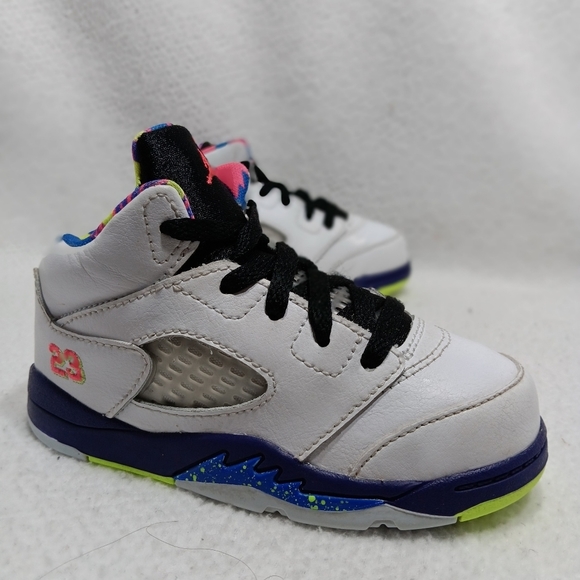 Air Jordan 5 Retro TD Alternate BelAir - Kids - Picture 2 of 12